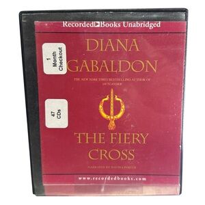 Fiery Cross by Diana Gabaldon (2014, Compact Disc) 47 Disc  Audiobook Outlander